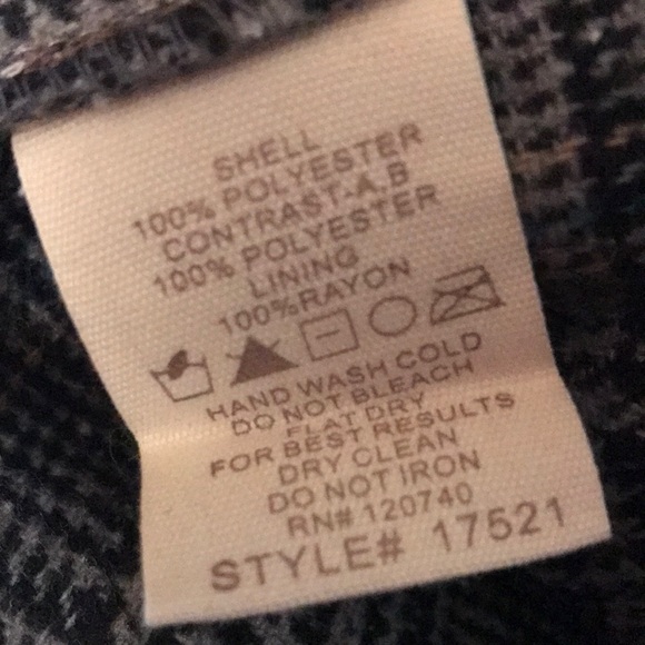 🆕 Mystree-Buckle Trench Coat Plaid Dark Academia Colorblock Faux Fur Collar - Picture 15 of 16